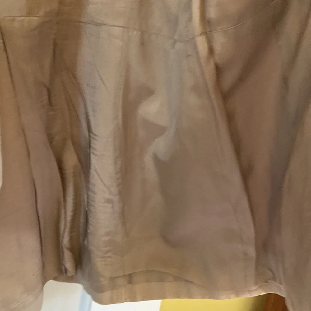 Ann Taylor Loft Women’s Trench Rain Coat Beige Size M Water resistant. Fall Coat - Picture 11 of 17